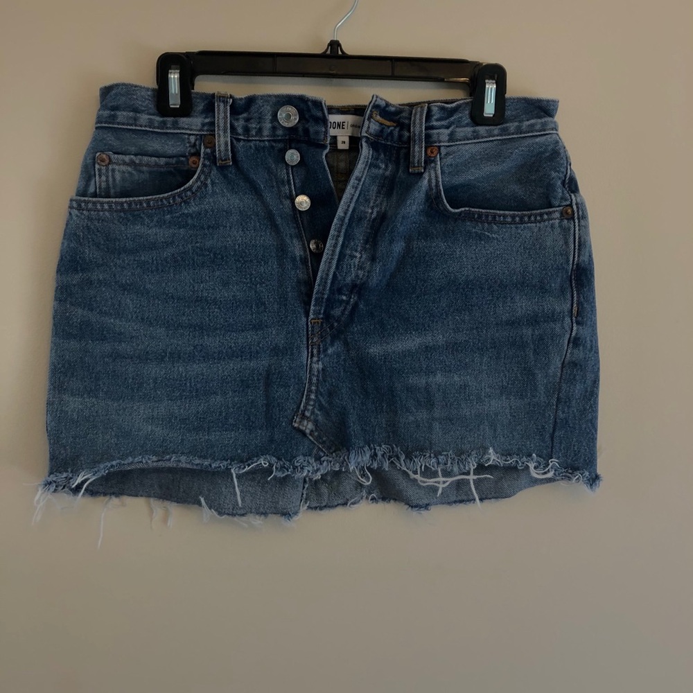 Jean skirt